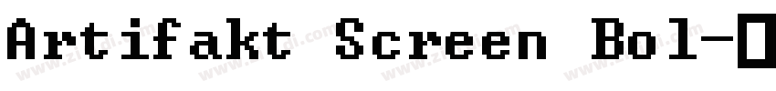 Artifakt Screen Bol字体转换